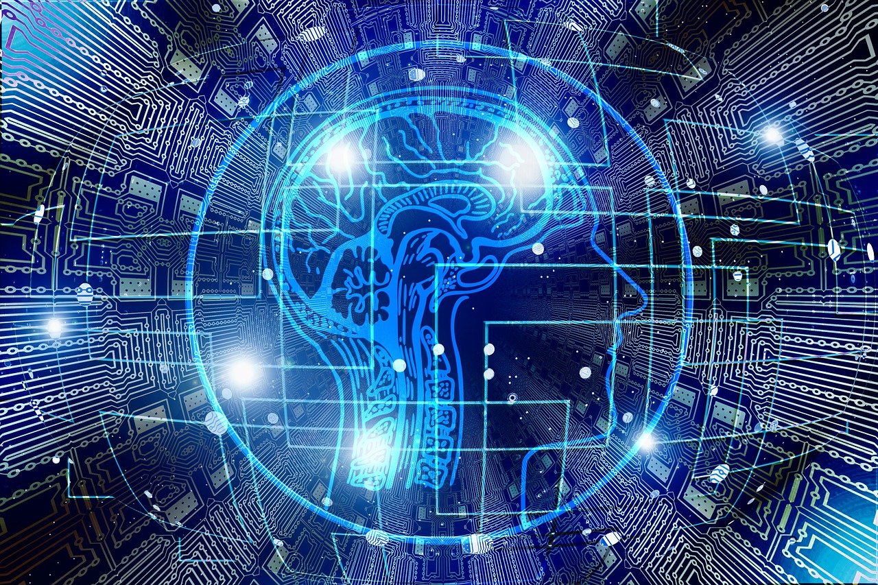 Image représentant une tête humaine stylisée avec un entrecroisement de lignes faisant ressortir les connexions neuronales.